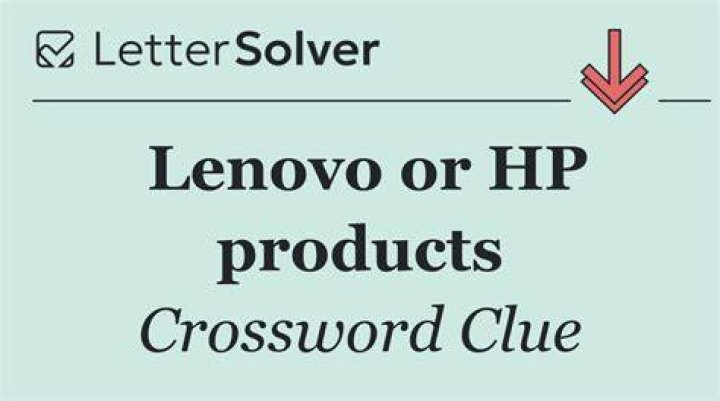 Some HP products Crossword Clue