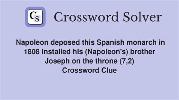 Spanish monarch Crossword Clue