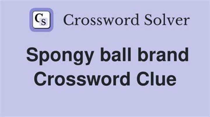 Spongy toys Crossword Clue