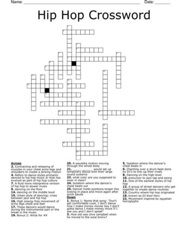Stage name for hip-hop’s Sandra Denton Crossword Clue