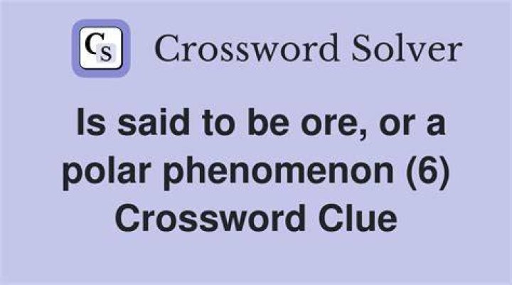 Stellar phenomenon Crossword Clue