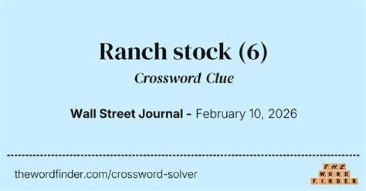 Still in stock Crossword Clue