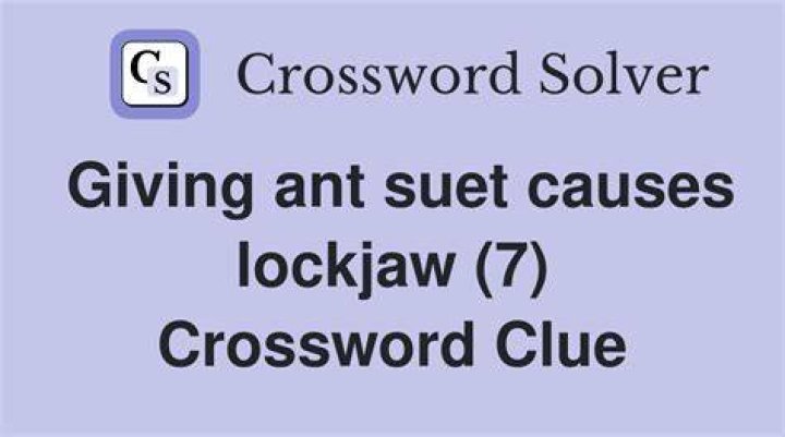 Suet alternative Crossword Clue