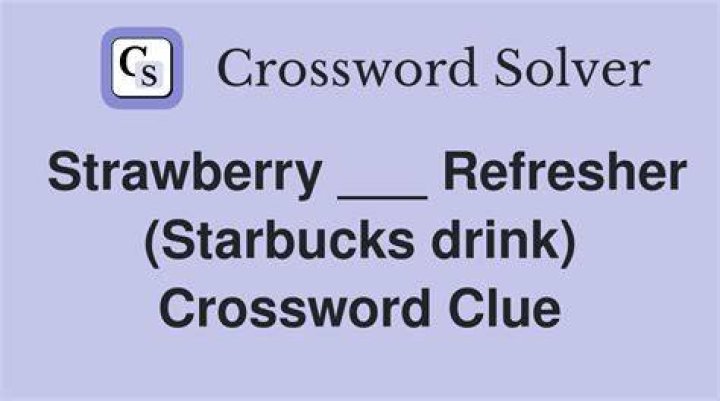 Summer refresher Crossword Clue