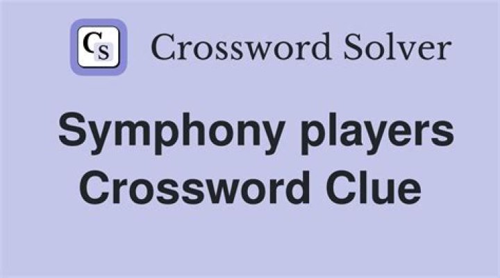 Taking a bow at the symphony? Crossword Clue
