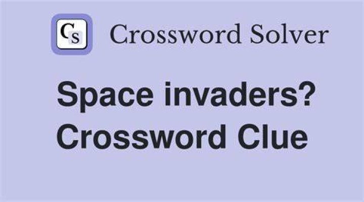 The invaders in Space Invaders, in brief Crossword Clue