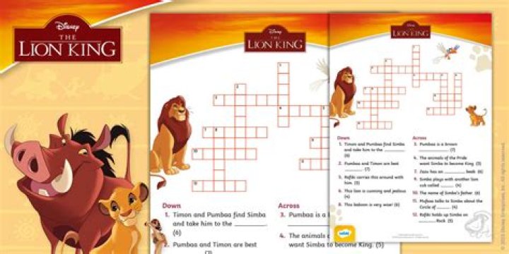 “The Lion King” trio Crossword Clue