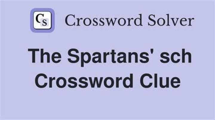 The Spartans of the N.C.A.A. Crossword Clue