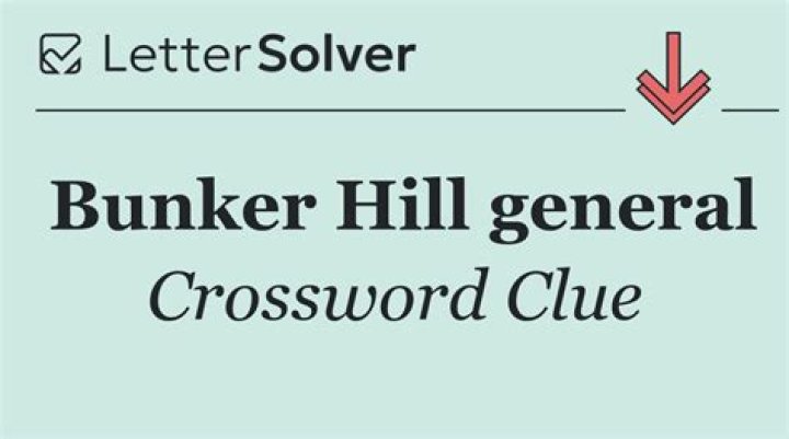 Thomas ___, British general at Bunker Hill Crossword Clue