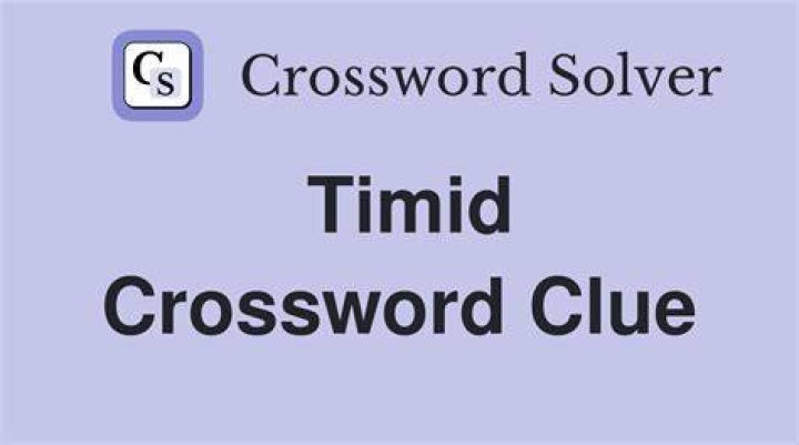Timid people, so to speak Crossword Clue