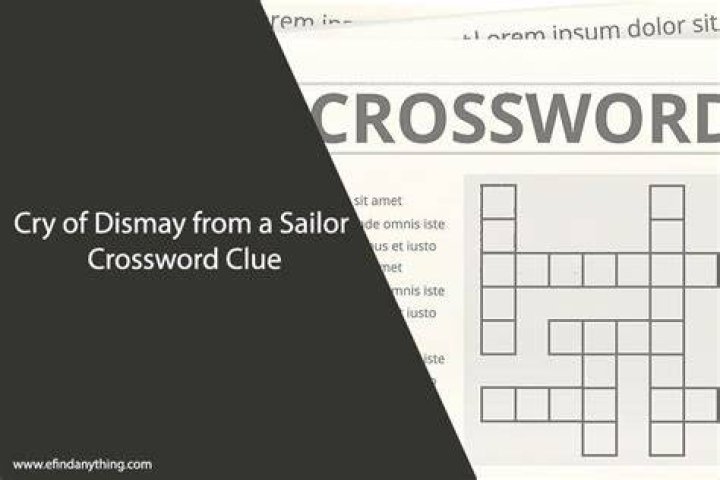 To whom you might cry “Ahoy!” Crossword Clue