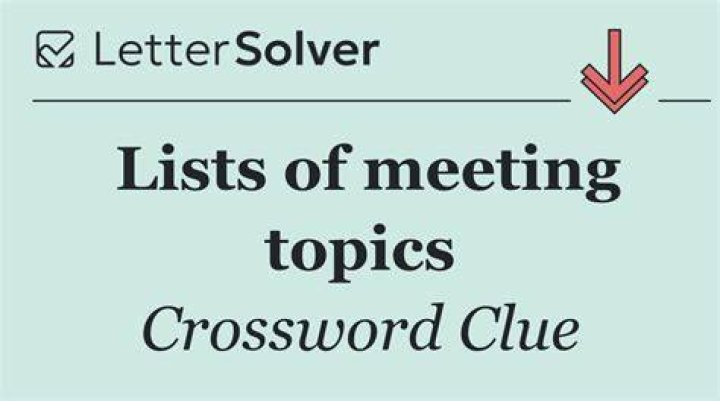 Topics for book clubs Crossword Clue
