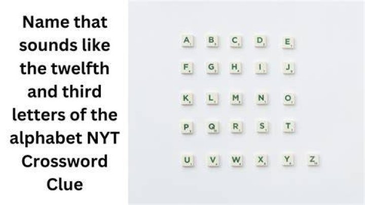 Trees whose name sounds like letters of the alphabet Crossword Clue