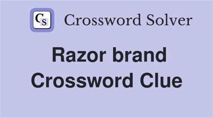 Twin-blade razor brand Crossword Clue