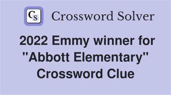 Two-time Emmy winner for “30 Rock” Crossword Clue