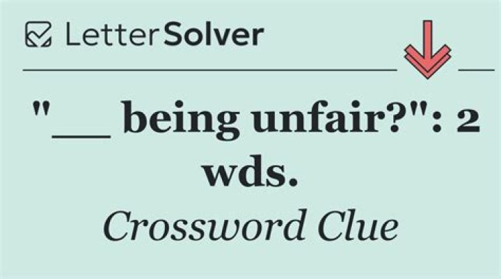 Unfair dig in an argument Crossword Clue