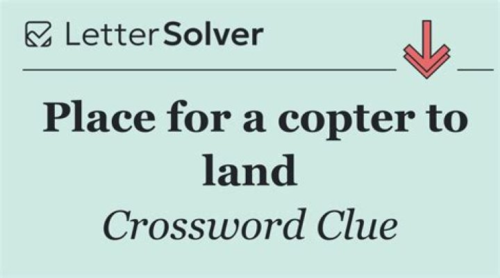 Unlikely place for a coin flip to land Crossword Clue