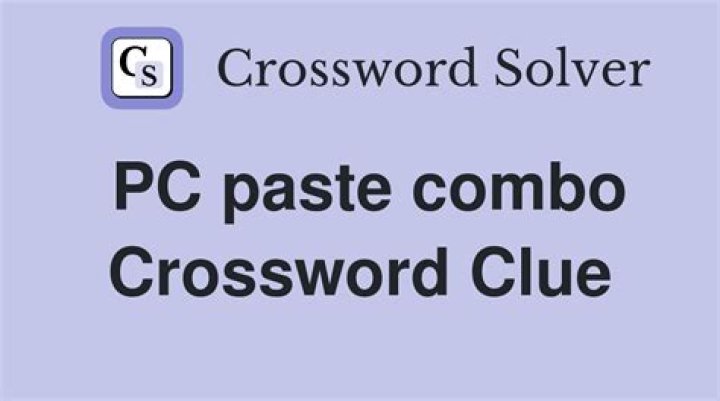 ___-V (“paste” on a PC) Crossword Clue