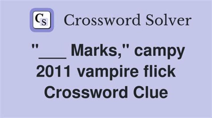 Vampire’s cry in sunlight Crossword Clue
