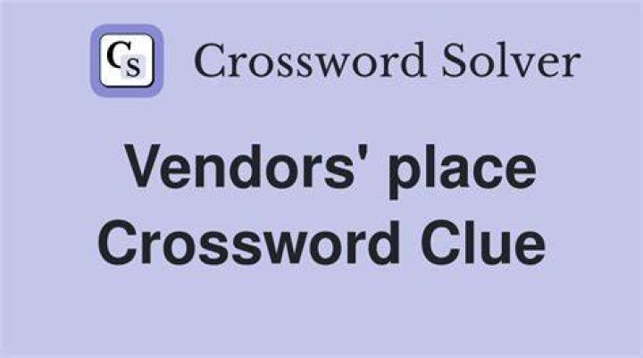 Vendors of e-cigs Crossword Clue