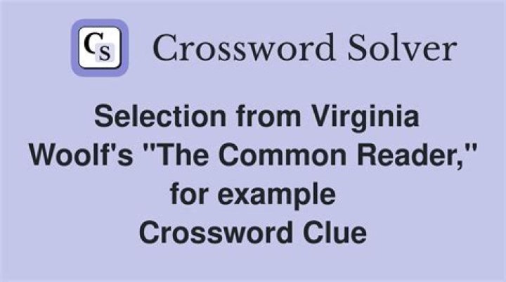 Virginia Woolf’s “___ Dalloway” Crossword Clue
