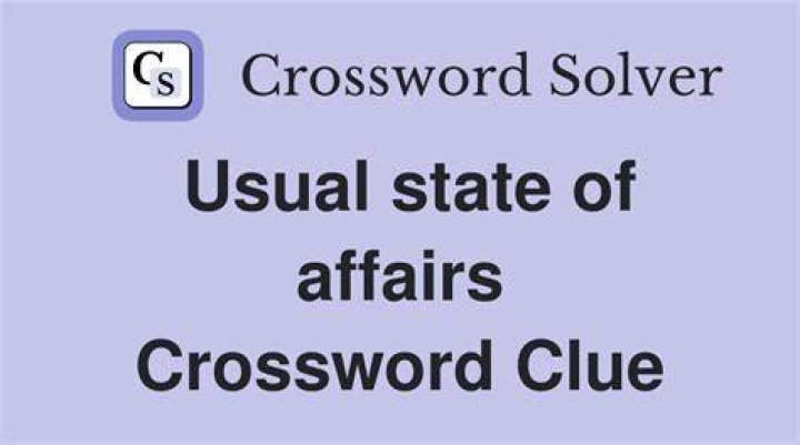 Volatile state of affairs Crossword Clue