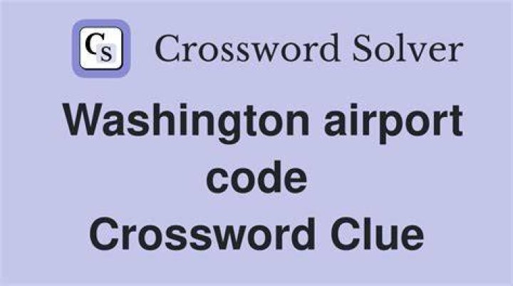 Washington airport, informally Crossword Clue