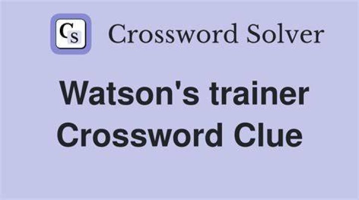 Watson and others Crossword Clue