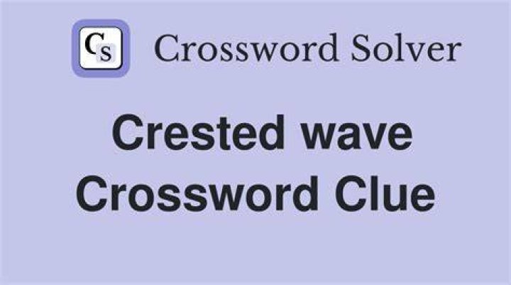 ___ wave Crossword Clue