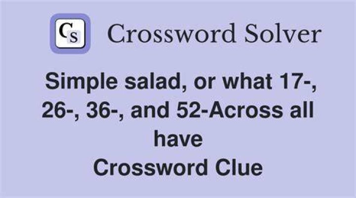 What 8-, 20-, 36- and 52-Across sound like they could be about Crossword Clue