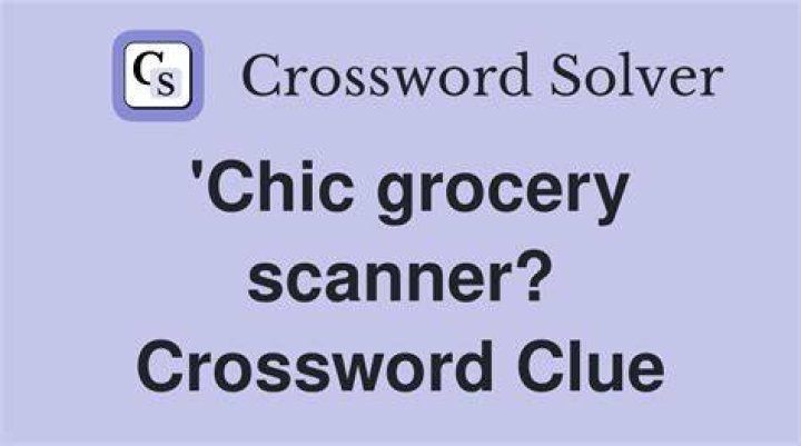 What a grocery scanner scans, for short Crossword Clue