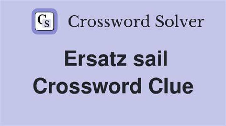 What a sail is tied to Crossword Clue