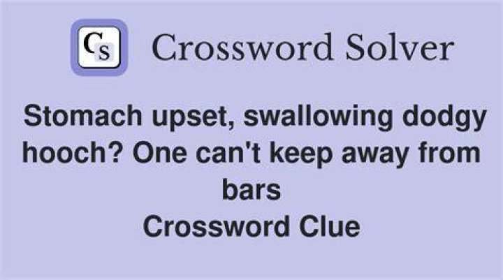 What can be a lot to stomach? Crossword Clue