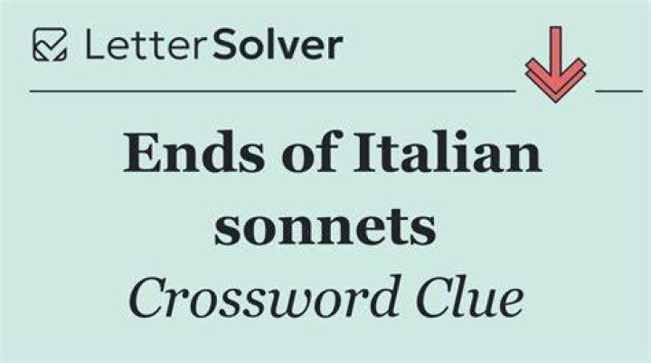 What classic sonnets do Crossword Clue