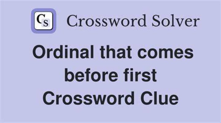 What comes before the fall? Crossword Clue
