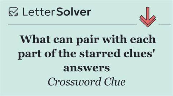 What each number in the starred clues represents Crossword Clue