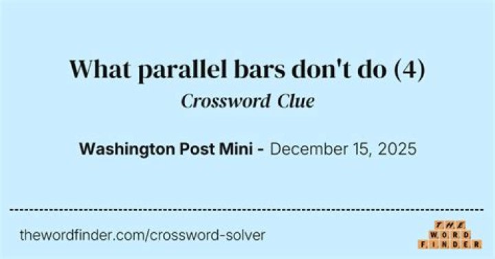 What participles shouldn’t do Crossword Clue