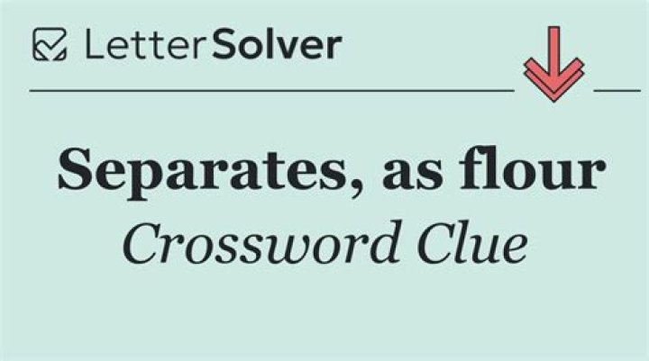 What separates money from everything? Crossword Clue