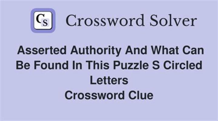 Where this puzzle’s circled letters can be found Crossword Clue