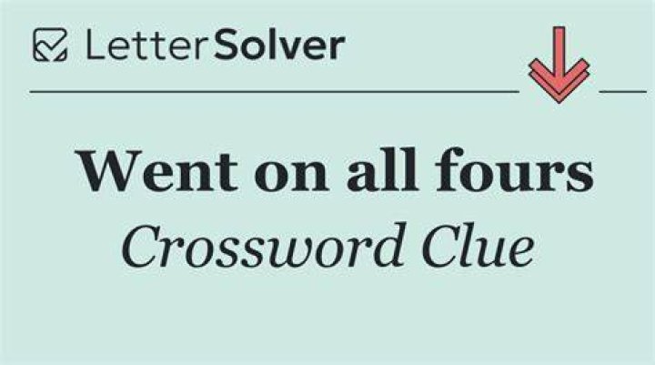 Where you went Crossword Clue