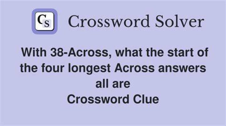 With 38-Across, underwater creature that’s not actually a 38-Across (nor a 36-Across, for that matter) Crossword Clue