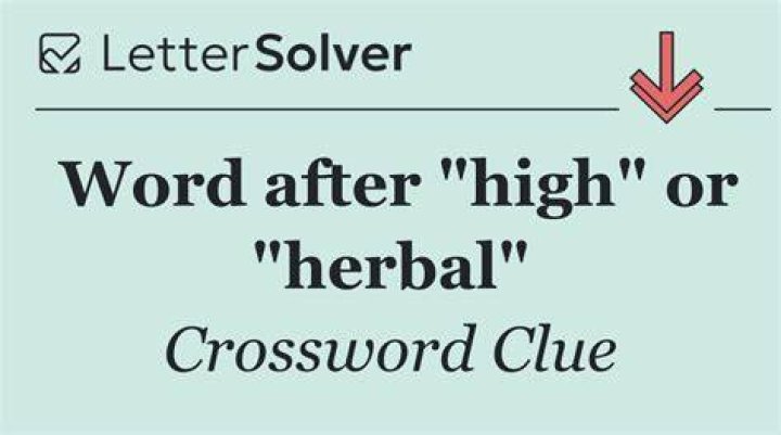 Word after high or weak Crossword Clue
