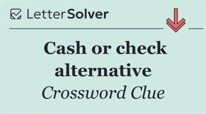 Word before check … or a pattern alternative to a check Crossword Clue