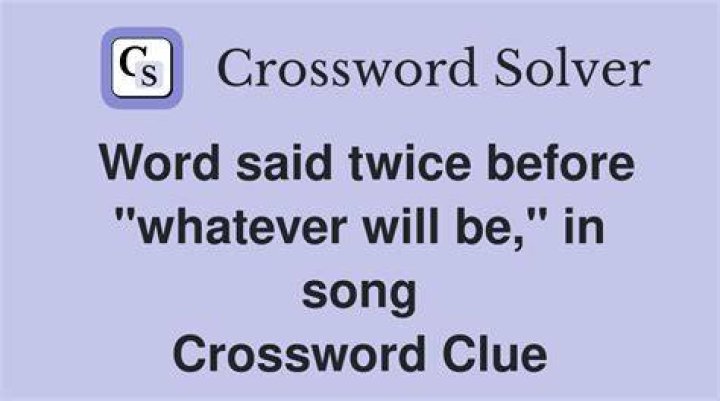 Word containing itself twice Crossword Clue