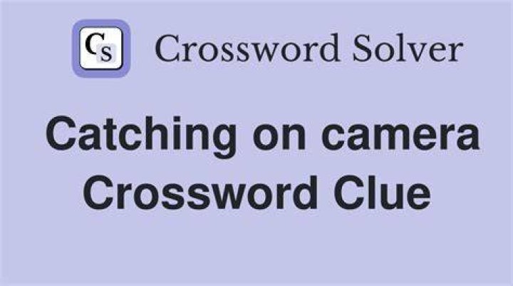 Word with catching or popping Crossword Clue