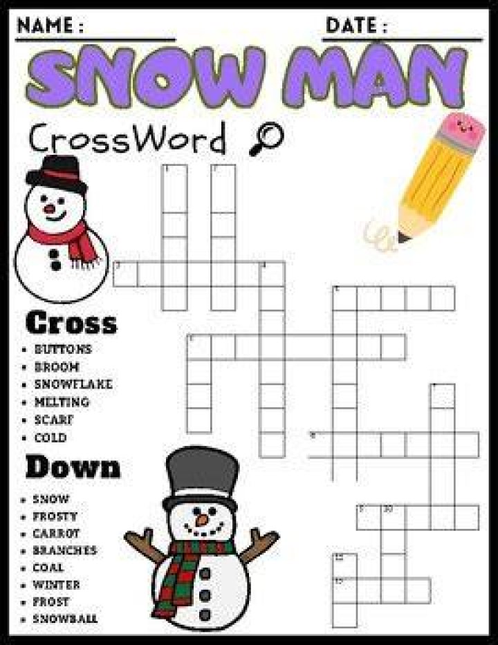 Word with sweet or snow Crossword Clue