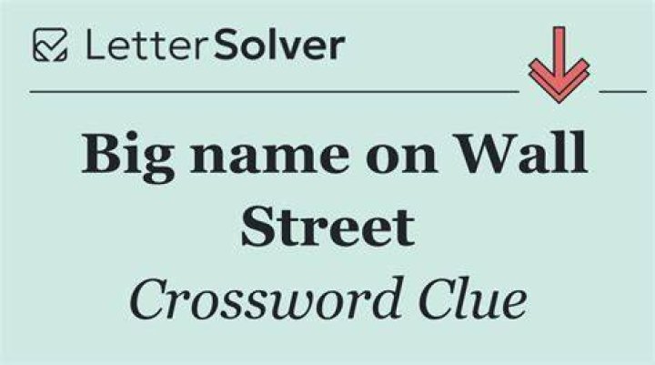 Words on the street Crossword Clue