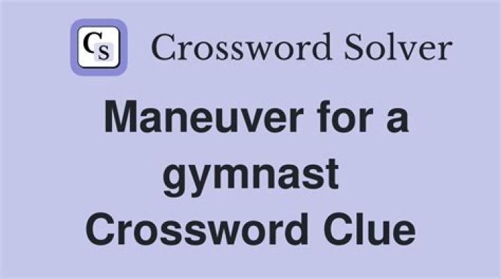 Wrestling maneuver Crossword Clue