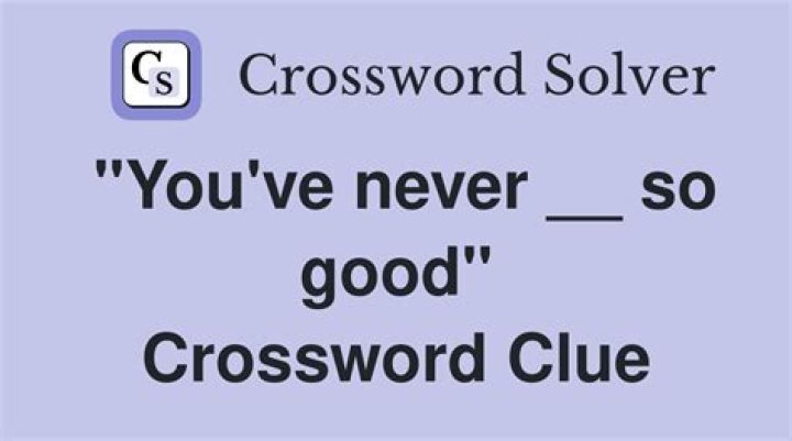 “___ you good?” Crossword Clue