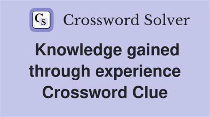 You might gain knowledge through this Crossword Clue